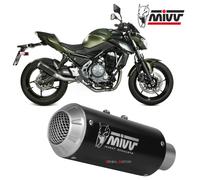 Scarico Completo MIVV MK3 Black Inox Nero per KAWASAKI Z 650 2017 > 2023