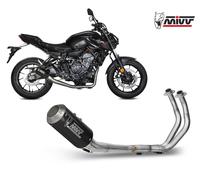 Scarico Completo MIVV MK3 Carbonio Alto per YAMAHA MT 07 2021 > 2023