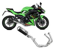 Scarico Completo Mivv MK3 Carbonio per KAWASAKI Z650 2024