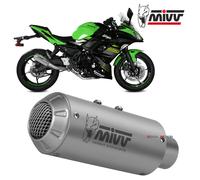 K.044.SM3X - Scarico Completo Mivv MK3 Inox KAWASAKI NINJA 650 / Z650 (17-)