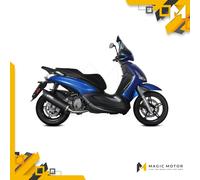 Scarico completo MIVV Mover per Piaggio Beverly 350 17-20 Inox nero