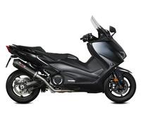 Scarico Completo MIVV Oval Nero Inox Nero cc per Yamaha T-Max 560 2020 > 2021.