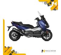 Scarico completo MIVV Speed Edge per SYM Maxsym TL 500 19-20 Inox nero