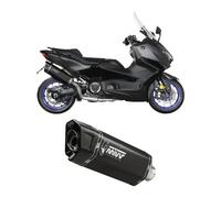 Scarico Completo Mivv SR-1 Inox Nero per YAMAHA T-MAX 560 2025 2026