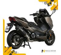 Scarico completo MIVV SR-1 per Yamaha T-Max 560 25-26 Inox nero LR1XB