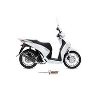 SCARICO COMPLETO 1X1 MIVV STRONGER ACCIAIO NERO PER HONDA SH 150 2013-2016