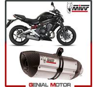 Scarico Completo MIVV Suono Inox per KAWASAKI ER-6N F 2012 > 2016