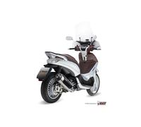 Scarico Completo MIVV Urban Acciaio inox per Piaggio Beverly 300 2010 > 2013
