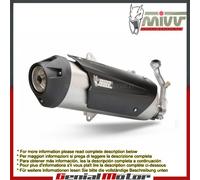 Scarico Completo MIVV Urban Acciaio inox per Piaggio X9 250 2006