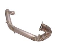 Scarico Completo Moto Compatibile Con Ducati Per HYPERMOTARD 950 950 950SP 2019-2021 Scarico Per Moto Modificato Tubo Di Collegamento Anteriore Marmitta Tubo Centrale Slip On