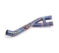 Scarico Completo Moto Compatibile Con Yamaha Per YZFR1 Per MT10 2015-2019 Moto Per Sistema Di Scarico Per Escape Per Marmitta Con Tubo Di Collegamento Centrale Modificato In Lega Di Titanio