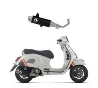 Scarico Completo Omo terminale Urban Allum Dark Inox Piaggio Vespa Gts 310 2024