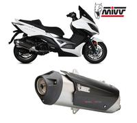 Scarico Completo Omologato MIVV Urban Inox kat KYMCO XCITING 400I 2013 > 2016