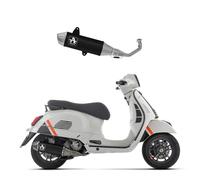 Scarico Completo Omologato Urban Allum Dark fond Inox Piaggio Vespa Gts 310 2024