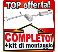 Scarico Completo per ALFA ROMEO 145 1.3 1.4 1.6 1.7 16V 1994-1997 Marmitta