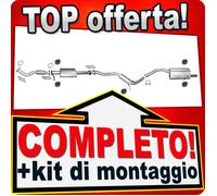 Scarico Completo per ALFA ROMEO GT 2.0 JTS & 156 2.0 JTS 2002-2010 Marmitta