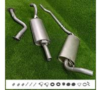 Scarico Completo per AUDI 80 (B3) 1.4 1.6 1.8 per Voitures con Kat Marmitta
