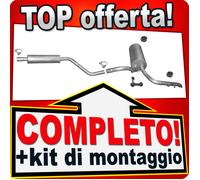 Scarico Completo per AUDI A2 1.4 Marmitta