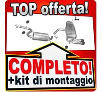 Scarico Completo per AUDI A3 (8P1) 1.4 TFSI 3-porte 2007-2012 Marmitta