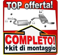 Scarico Completo per AUDI A3 (8P1) 1.6 FSI 3-porte Marmitta