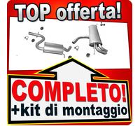 Scarico Completo per AUDI A3 (8P1) 2.0 FSI Coda spiovente 2003-2007