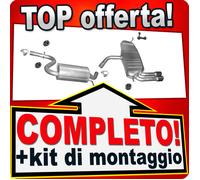 Scarico Completo per AUDI A3 Sportback 1.4 TFSI 2007-2012 Marmitta