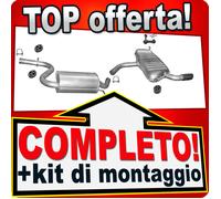 Scarico Completo per AUDI A3 Sportback 1.6 FSI 5-porte Marmitta