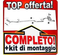 Scarico Completo per AUDI A3 Sportback 2.0 TDI 140CV con DPF 5-porte 05-08