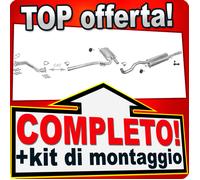 Scarico Completo per AUDI A4 (B5) 1.8 125CV 3-Volumi / Familiare Avant +Tubo