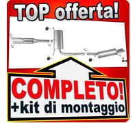 Scarico Completo per AUDI A6 2.4 2.8 all'anno 05.2001