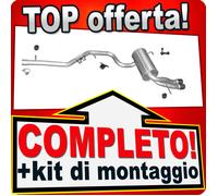 Scarico Completo per AUDI Q3 2.0 TDI con filtro antiparticolato Marmitta