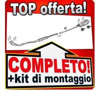 Scarico Completo per BMW 3 (E36) 318 3-Volumi Cabrio Familiare 1990-1995