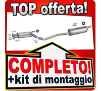 Scarico Completo per BMW 5 (E34) 520 129CV 3-Volumi Marmitta