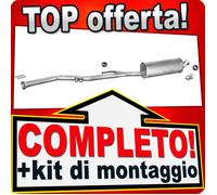 Scarico Completo per BMW 5 (E34) 525td 525tds per con CAT 09.1992-1996 Marmitta