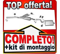 Scarico Completo per BMW 5 (E39) 520 523 3-Volumi 1995-1998 Marmitta