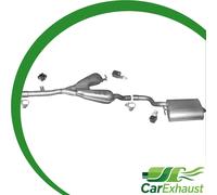 Scarico Completo per BMW 5 (E39) 520 523 528 3-Volumi 1998-2000 Marmitta