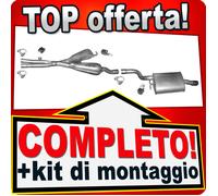 Scarico Completo per BMW 5 (E39) 520 525 530 Familiare 2000-2004 Marmitta