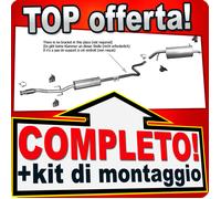 Scarico Completo per CITROEN C3 PICASSO 1.4 1.6 VTi Marmitta