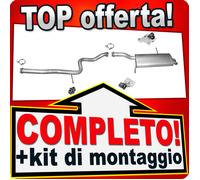 Scarico Completo per CITROEN C4 GRAND PICASSO 2.0 HDI 136CV 2006-2008 Marmitta