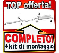 Scarico Completo per CITROEN C5 I 1.8 2.0 16V 2.0 HPI 2000-08.2002 Marmitta