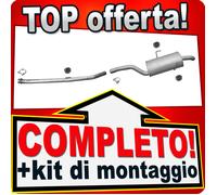 Scarico Completo per CITROEN C8 2.0 HDI con DPF Marmitta