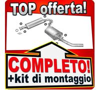 Scarico Completo per CITROEN JUMPER I 1.9 2.5 TD TDI 2.8 HDI Marmitta