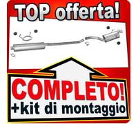 Scarico Completo per CITROEN JUMPY I 1.9 TD 2.0 HDI LWB-lungo Marmitta