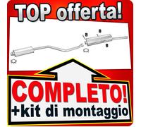 Scarico Completo per CITROEN XSARA 2.0 HDI 90/109CV Familiare 2000-2005 Marmitta