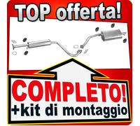 Scarico Completo per DAEWOO LANOS 1.3/1.4 1.5 1.6 16V 2-Volumi 1997-2003