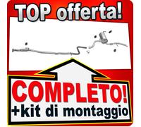 Scarico Completo per FIAT ALBEA / SIENA 1.4 8V dal 1996 Marmitta