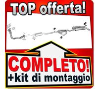 Scarico Completo per FIAT BRAVA (182) 1.6 16V 90CV 103CV 06.1998-09.1998