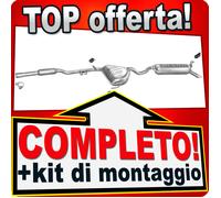 Scarico Completo per FIAT BRAVA / BRAVO (182) 1.2 Marmitta