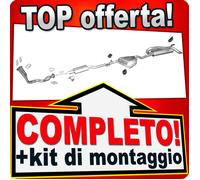 Scarico Completo per FIAT BRAVA / BRAVO (182) 1.6 16V 1995-05.1998 Marmitta