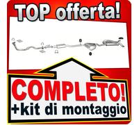 Scarico Completo per FIAT BRAVA / BRAVO (182) 1.8 16V 1995-2001 Marmitta